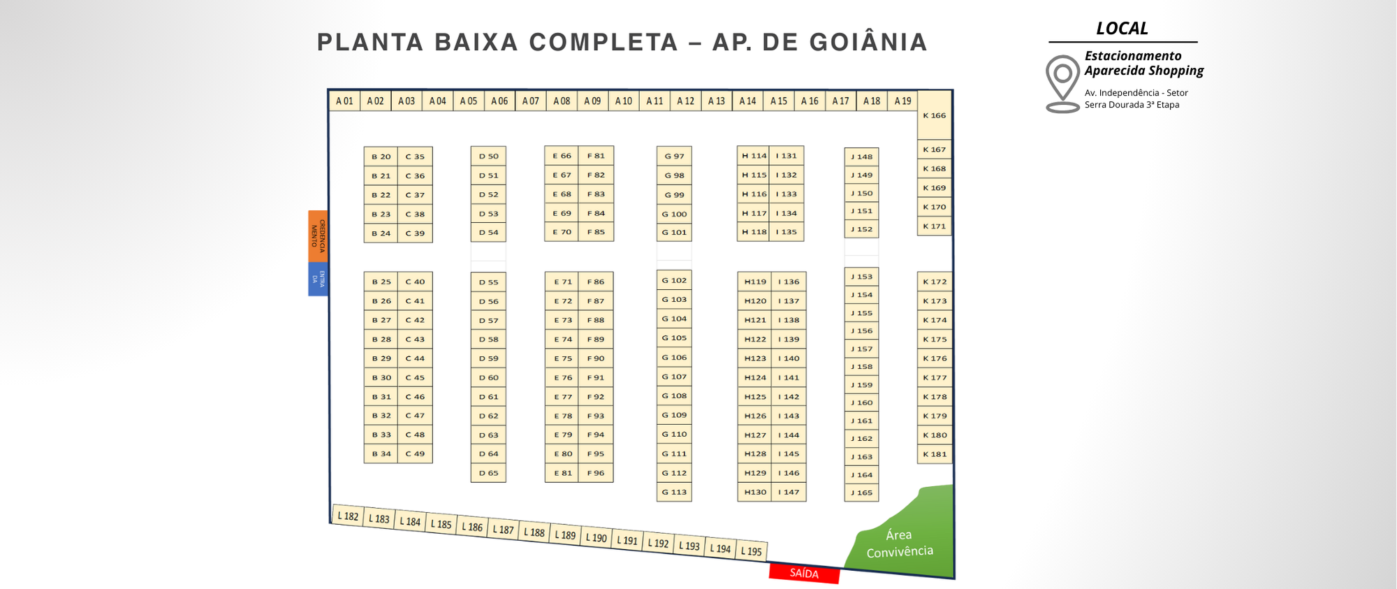 Mapa do Evento